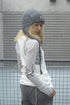 WAVE RUCHE DRAWCORD TANK -IVORY- *Last1